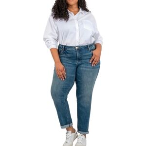 Kut From The Kloth Catherine Boyfriend Stretch Jean Plus Sz 16